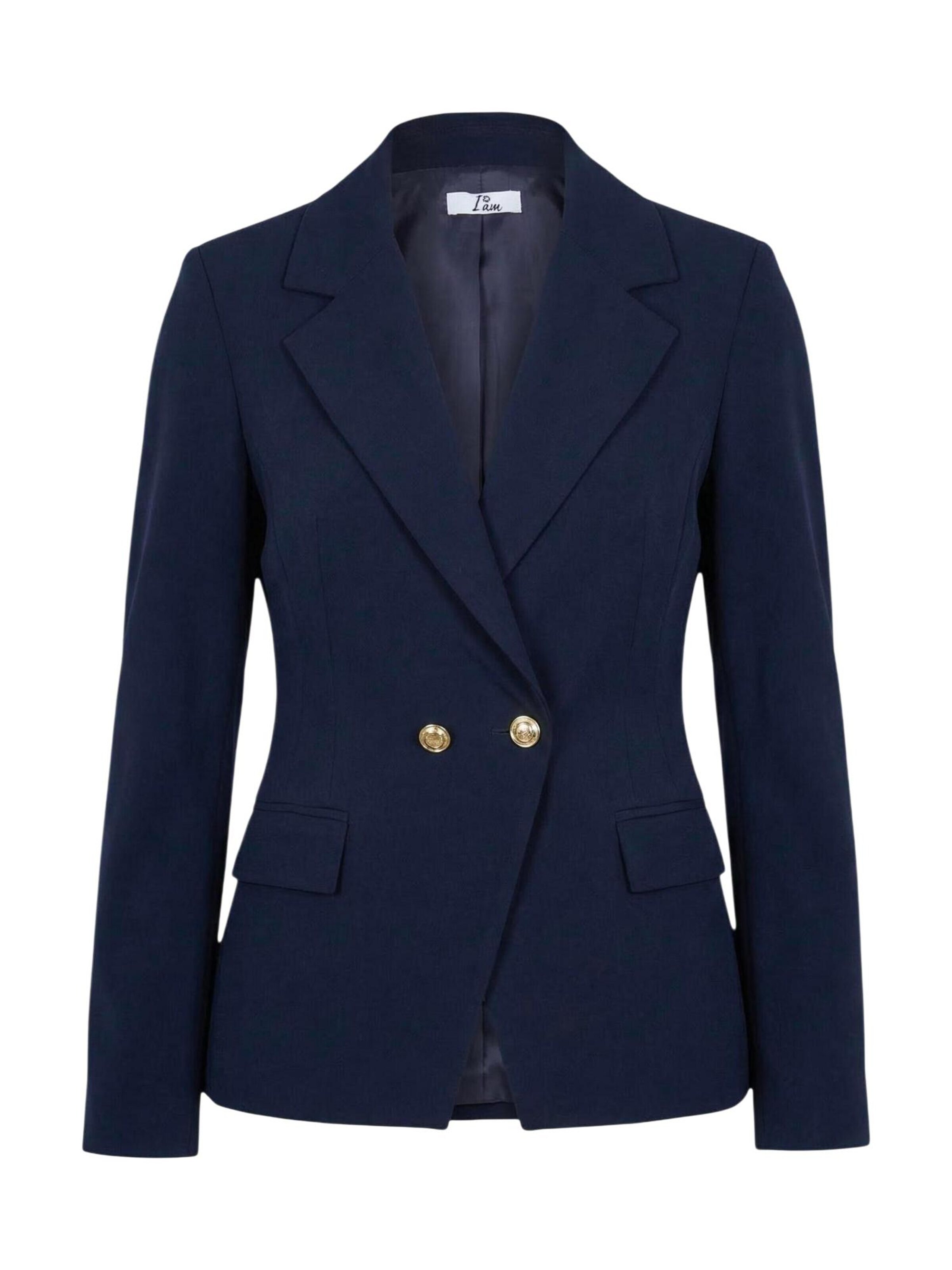 Blazer 'Blazer Bottoni Oro PE26198' I AM en bleu : devant