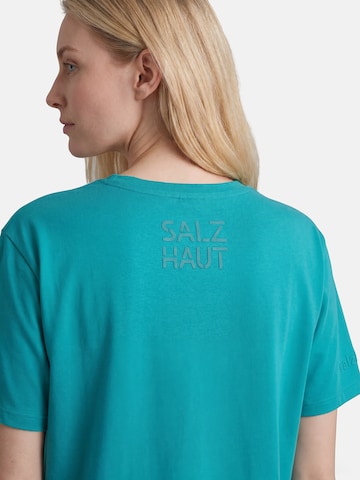 salzhaut Shirt 'Amuseern' in Groen