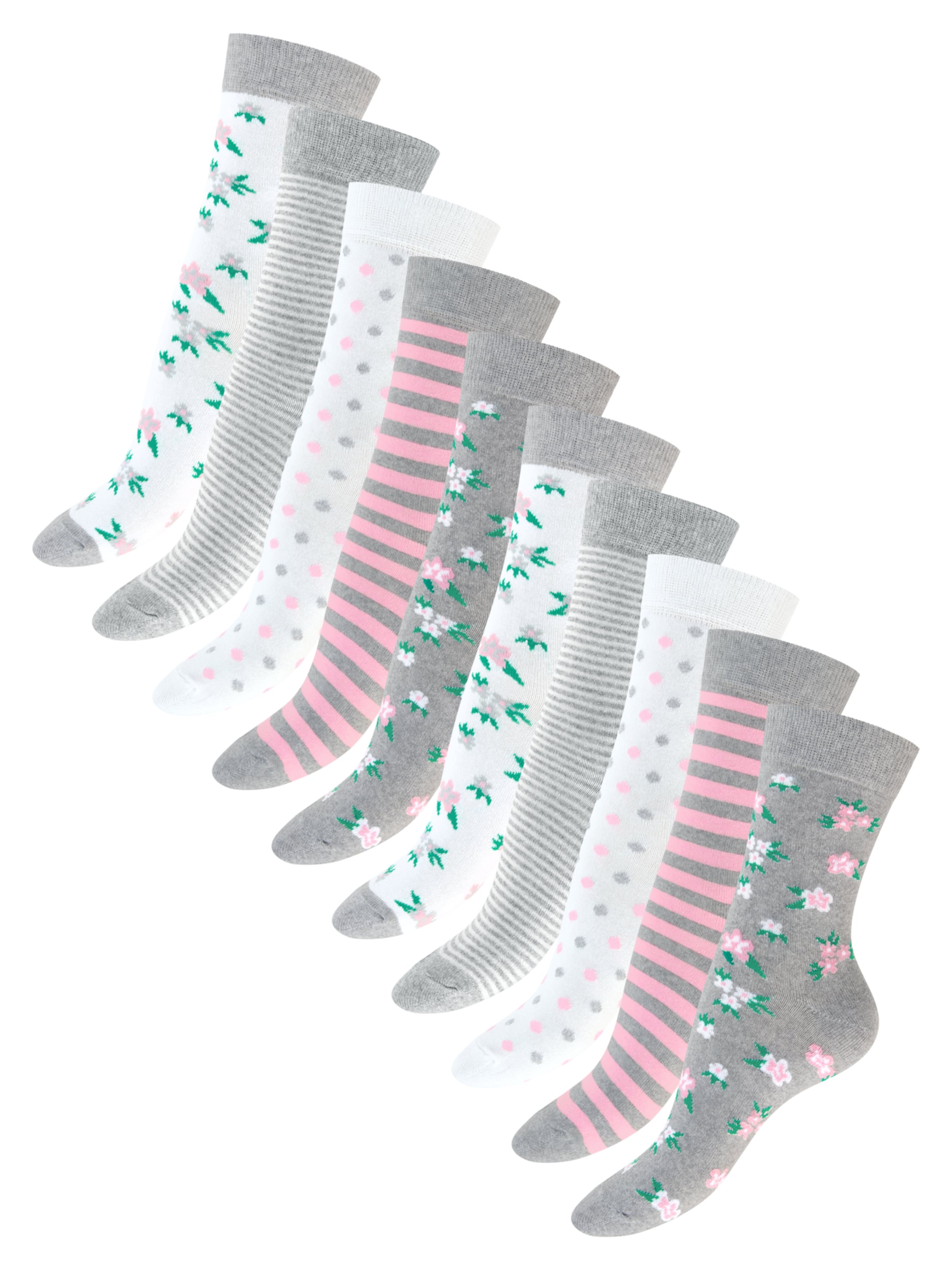 celodoro Socken 'cute socks'‌‌‌‌‌‌‌‌ in Grau: Vorderseite