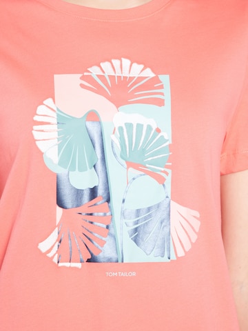 TOM TAILOR Shirt in Pink