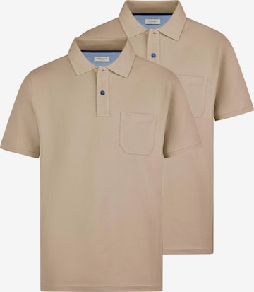 redmond Shirt 'Basic' in Beige: Vorderseite