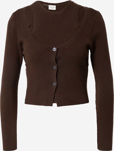 Abercrombie & Fitch Knit cardigan in Dark brown, Item view