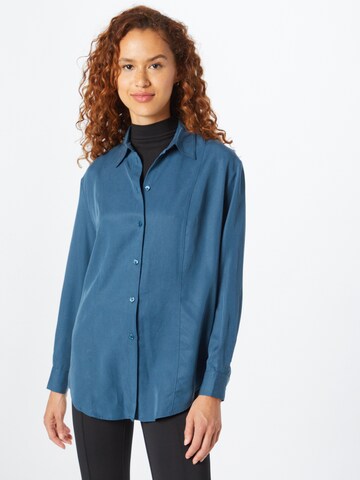 Calvin Klein Bluse in Blau: predná strana