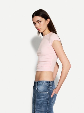 T-shirt Bershka en rose
