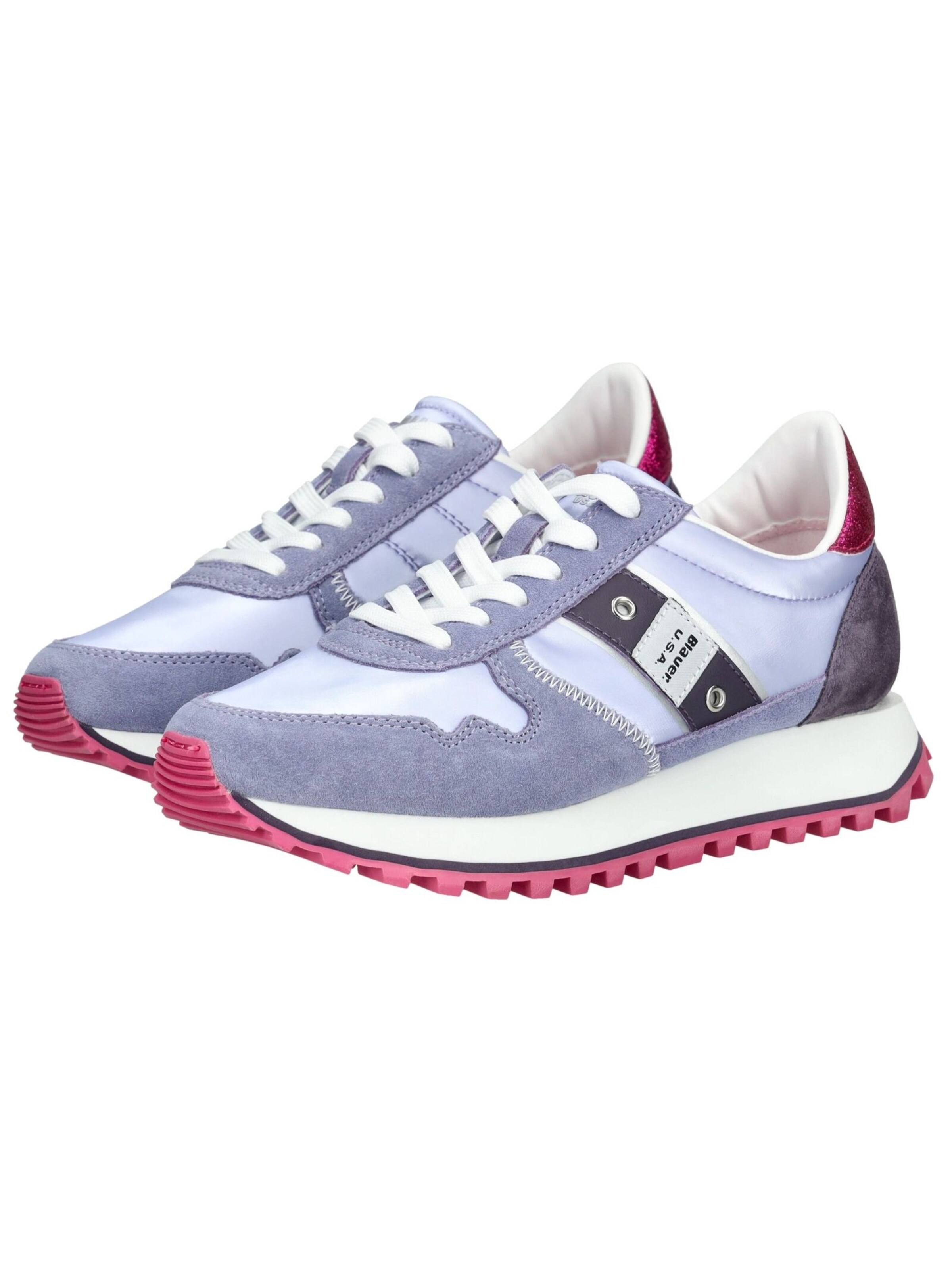 Baskets basses Blauer.USA en violet