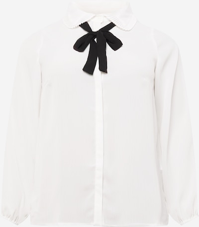 ONLY Carmakoma Bluse 'Gerry' in schwarz / weiß, Produktansicht