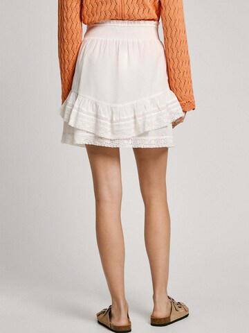 Pepe Jeans Skirt 'Elena' in White