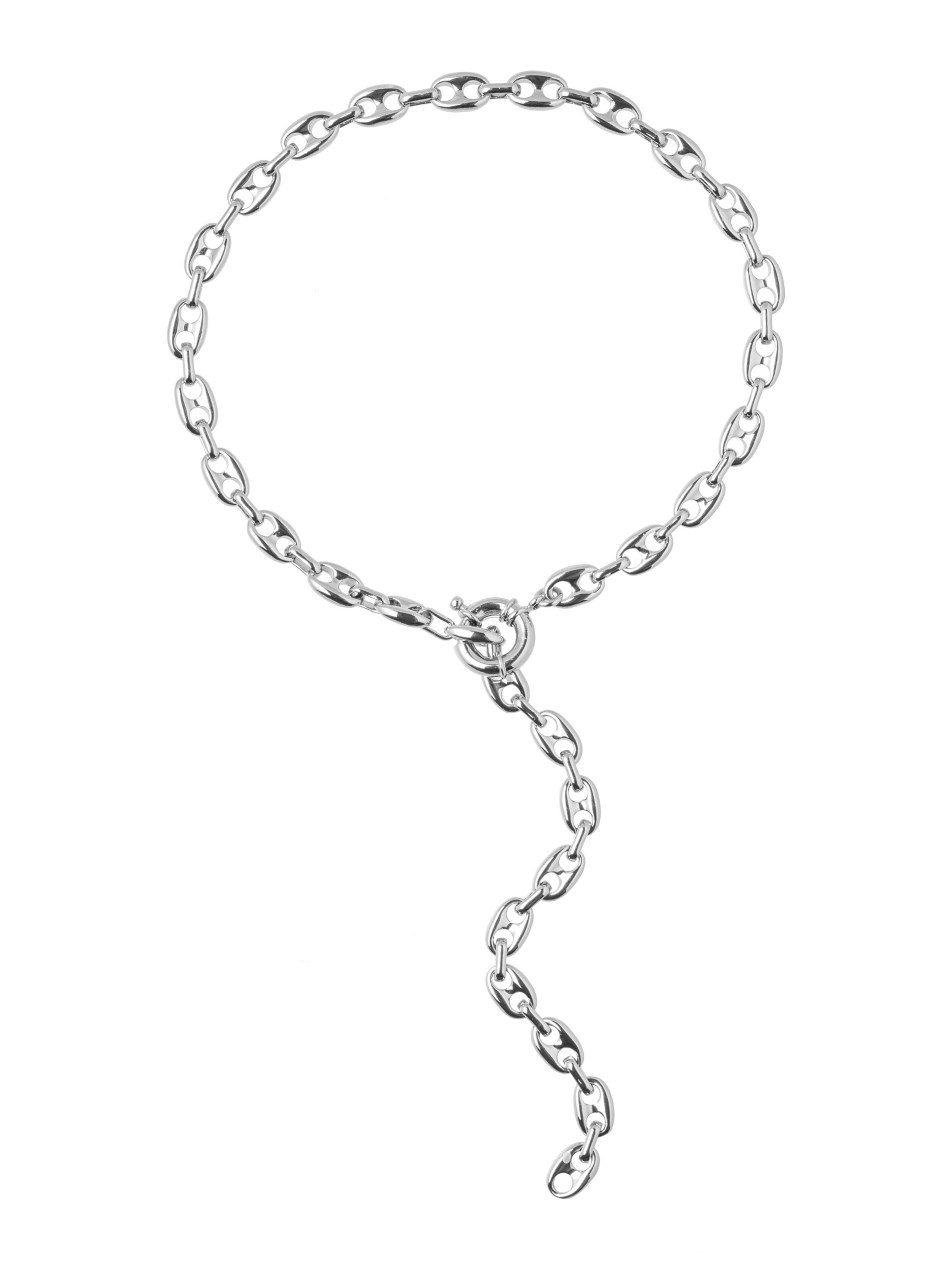 ROMANTICO ROMANTICO Necklace 'Brooklyn' in Silver: front