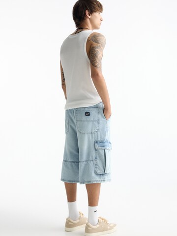 Loosefit Jeans cargo di Pull&Bear in blu