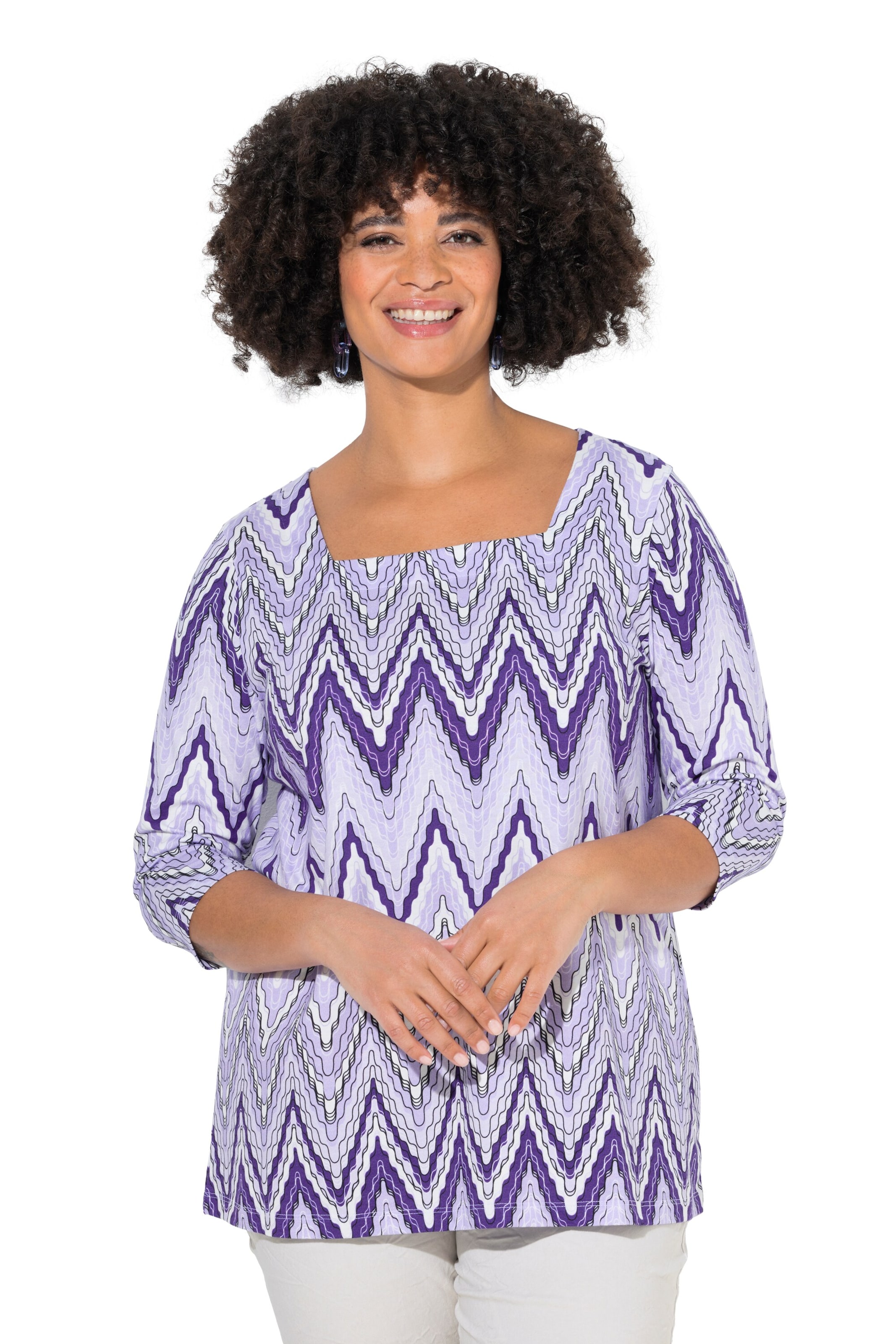 Angel of Style Shirt in Lila: voorkant