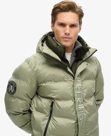 Veste d’hiver Superdry en vert