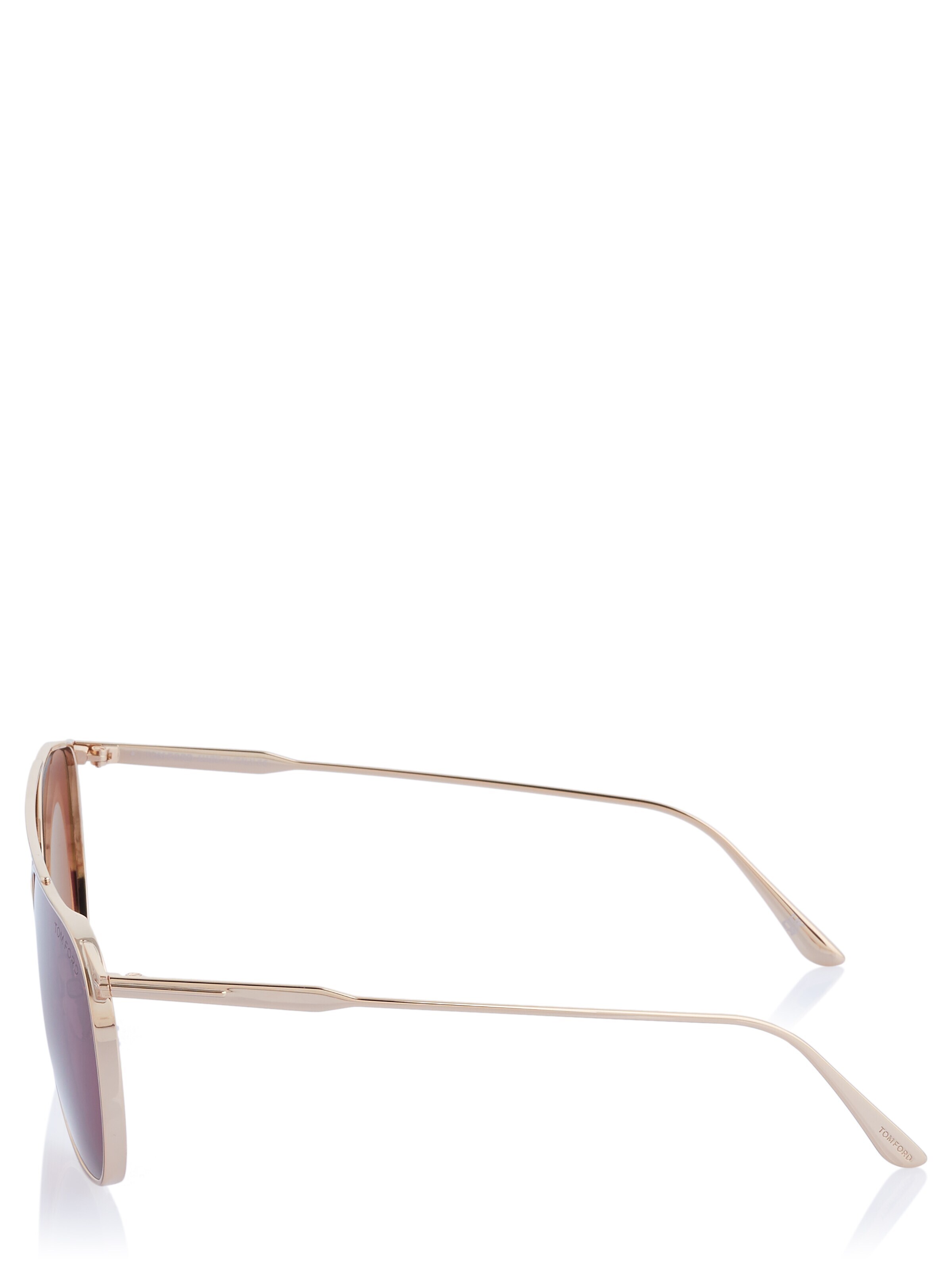 Lunettes de soleil Tom Ford en or