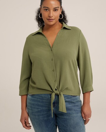 WE Fashion Bluse in Grün: Vorderseite
