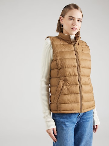 VILA Bodywarmer 'MINSK' in Bruin: voorkant