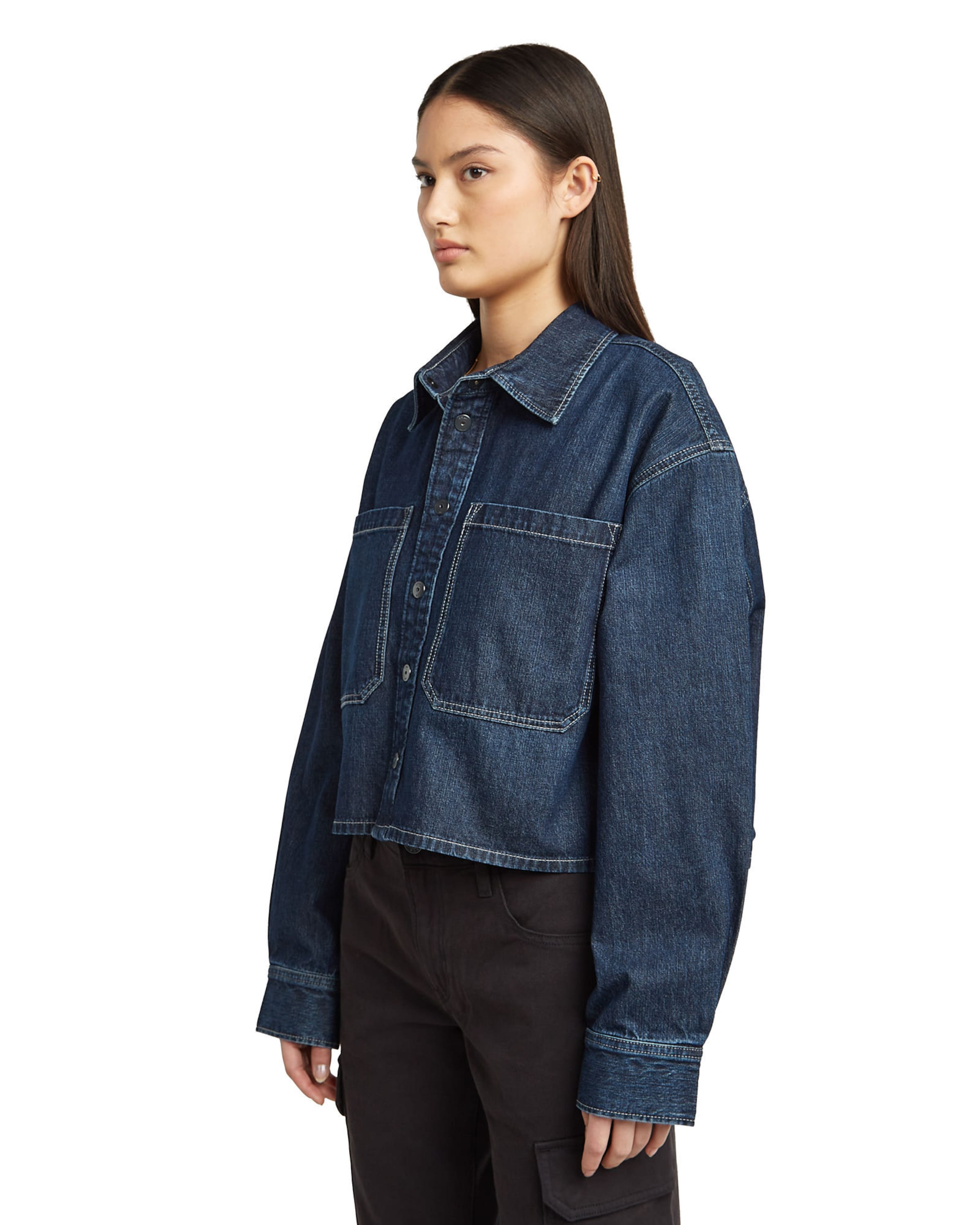 G-STAR Tussenjas in Blauw