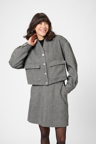 Kaffe Between-season jacket 'KAValentina' in Grey: front