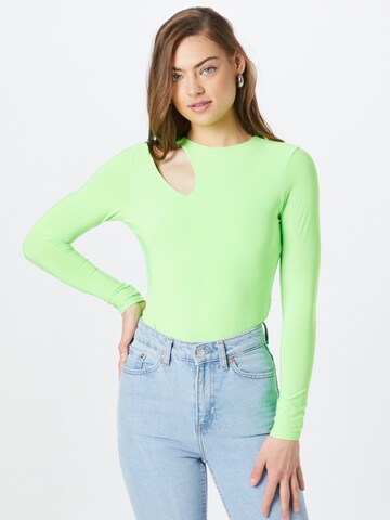 Warehouse Shirt in Groen: voorkant