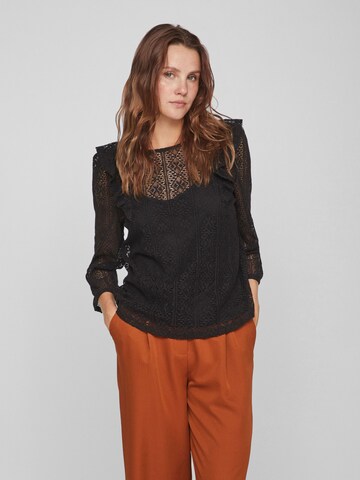 VILA Bluse 'Nesa' in Schwarz: Vorderseite