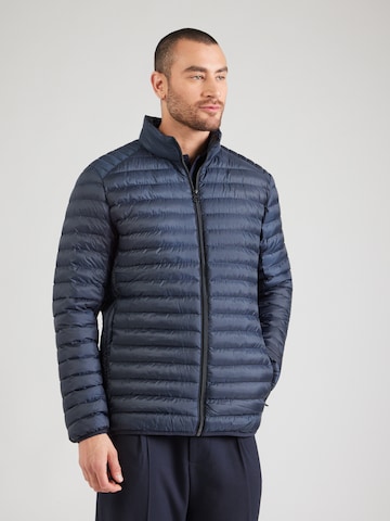 Veste mi-saison LERROS en bleu : devant
