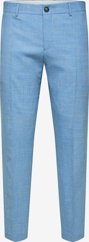 Regular Pantalon à plis 'Oasis' SELECTED HOMME en bleu : devant