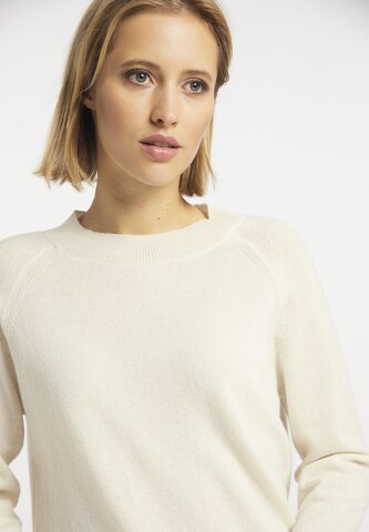 Pullover di DreiMaster PREMIUM in bianco