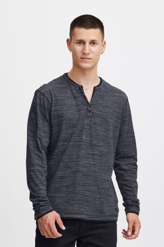 BLEND Shirt 'Grandad' in Grey: front