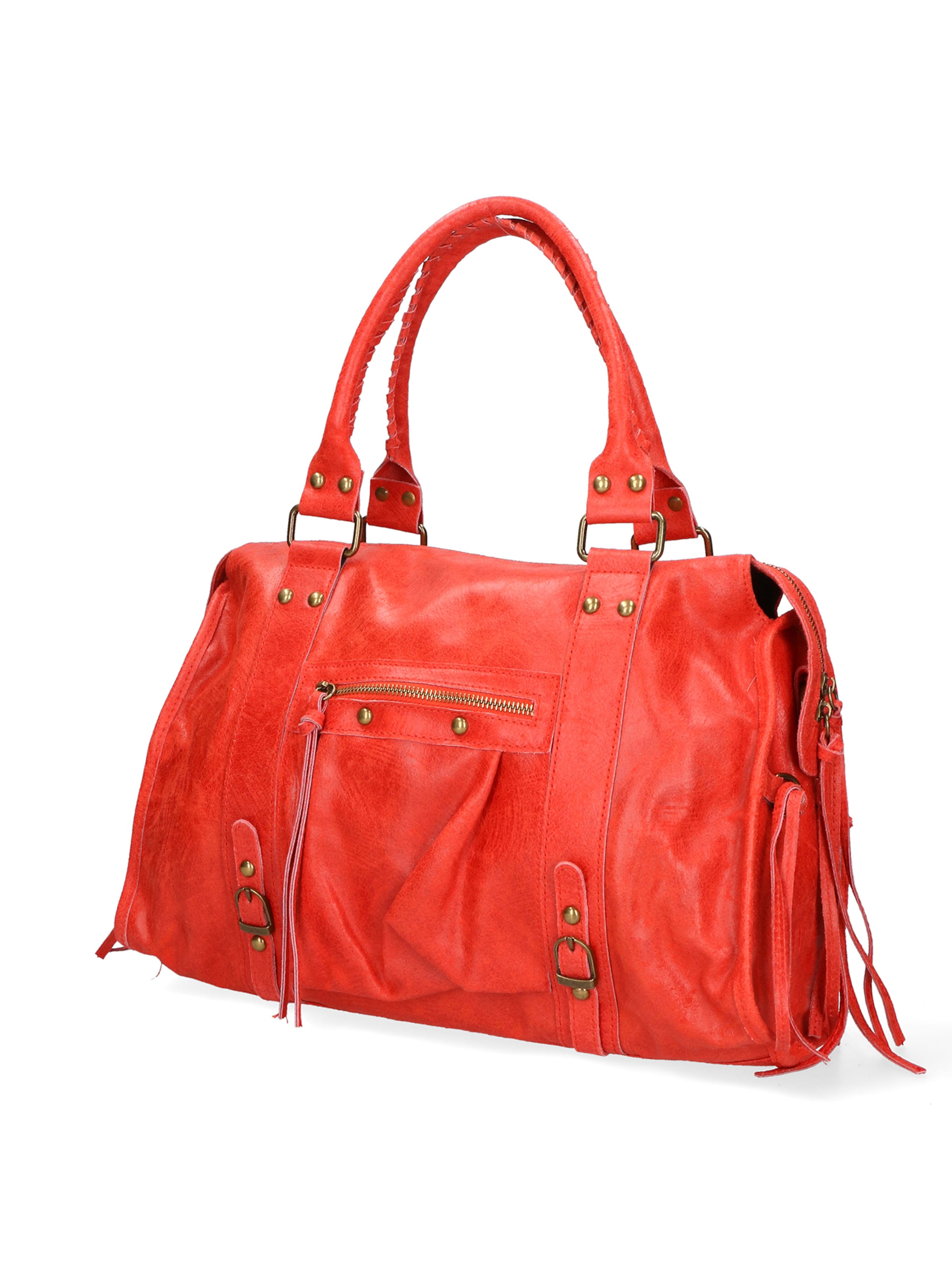 Borsa a spalla di Gave Lux in rosso