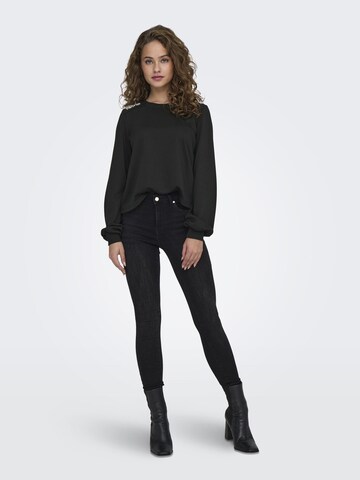 JDY Sweatshirt 'JDYPaisley' in Zwart