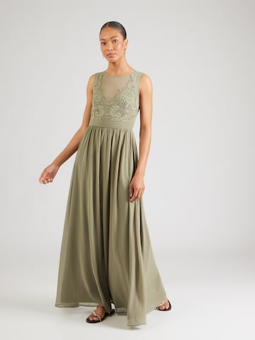 ABOUT YOU Kleid 'Anna' in Grün: Vorderseite
