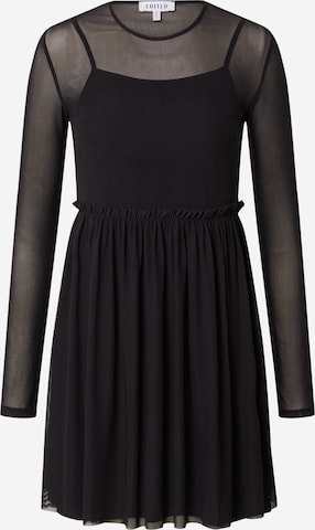 EDITED - Vestido 'Alika' em preto: frente