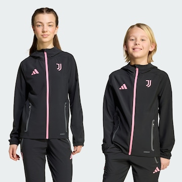 Giacca sportiva 'Juventus Turin Tiro 25 Competition' di ADIDAS PERFORMANCE in nero: frontale