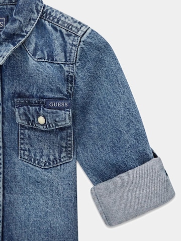 GUESS Regular fit Button Up Shirt in Blue
