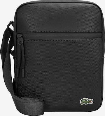 LACOSTE Crossbody Bag 'LCST' in Black: front