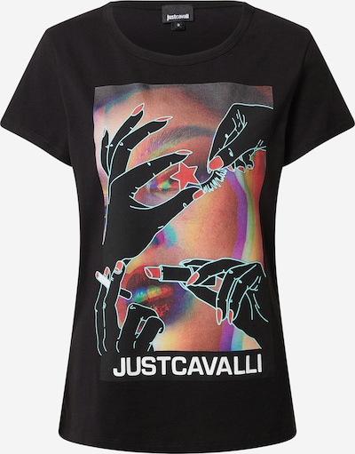 Just Cavalli T-Shirt in mischfarben / schwarz, Produktansicht