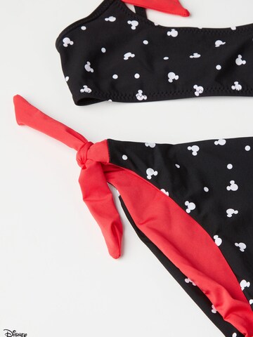 CALZEDONIA Bralette Bikini 'MINNIE' in Black