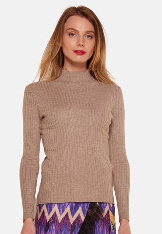 TOOche Sweater in Beige: front