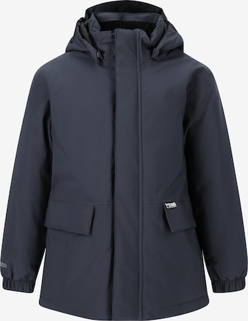 ZigZag Parka 'Malic' in Blau: Vorderseite