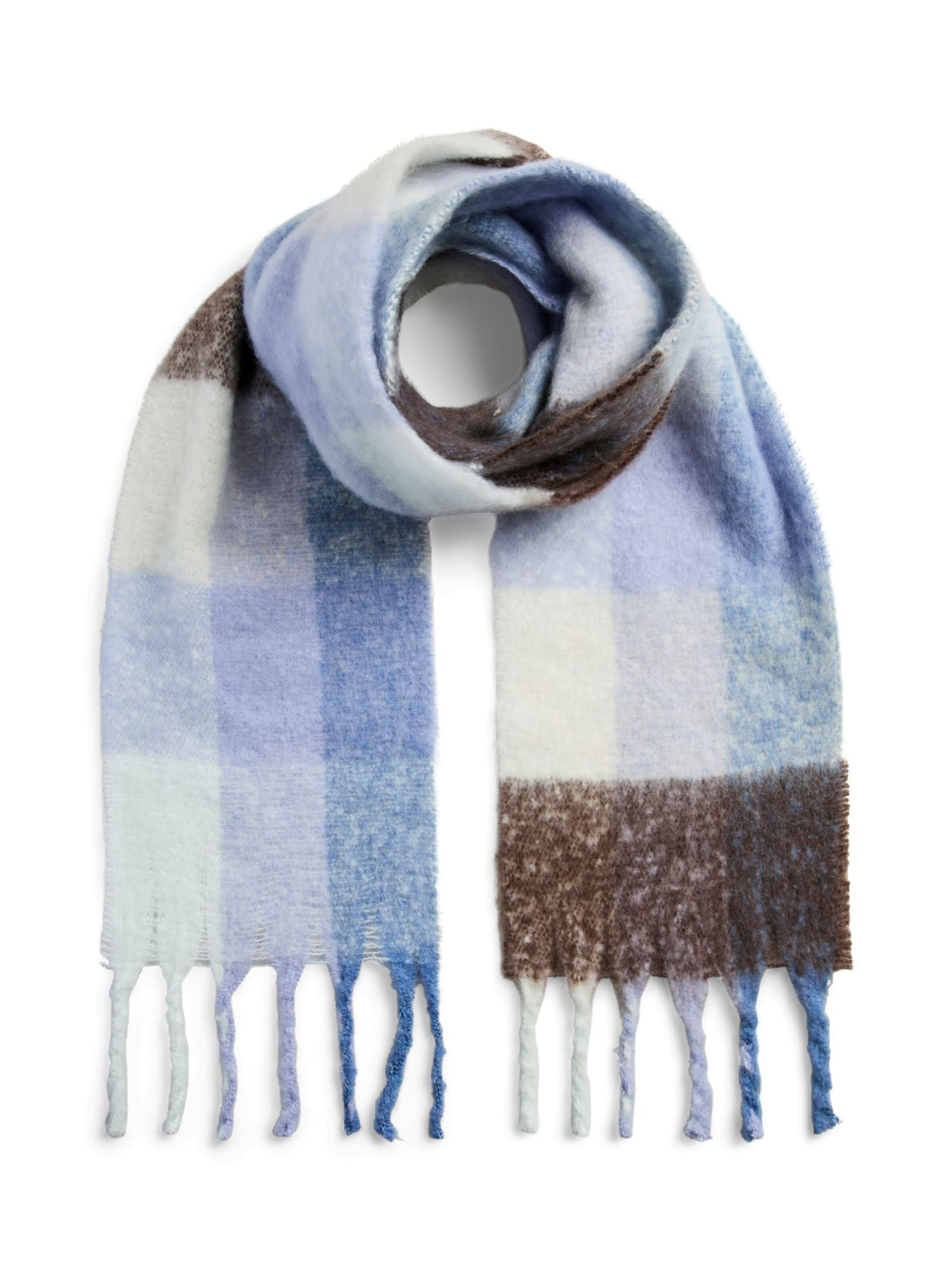Sciarpa di PIECES in blu: frontale