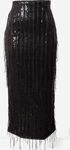 Bardot Kjol 'CELESTIAL' i svart: framsida
