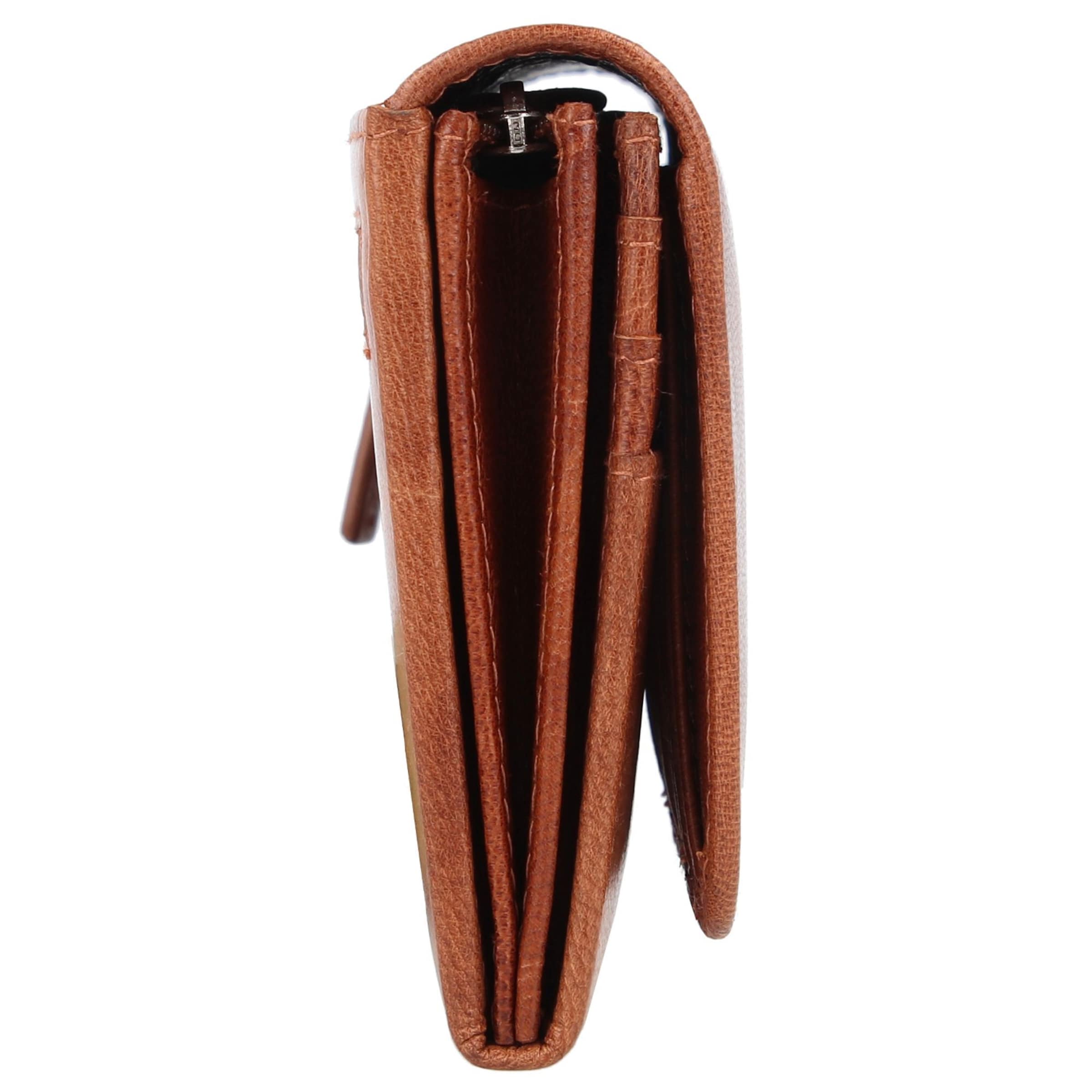 mano Wallet 'Donna Aurona' in Brown