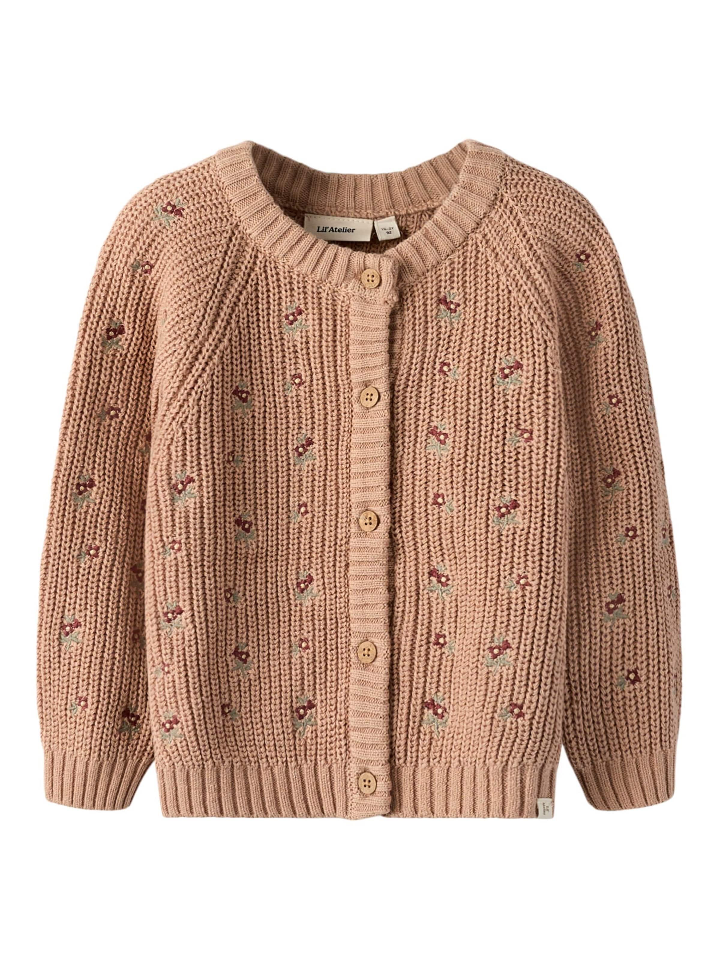 Cardigan NAME IT en marron : devant