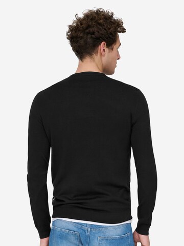 Only & Sons Trui 'Wyler' in Zwart