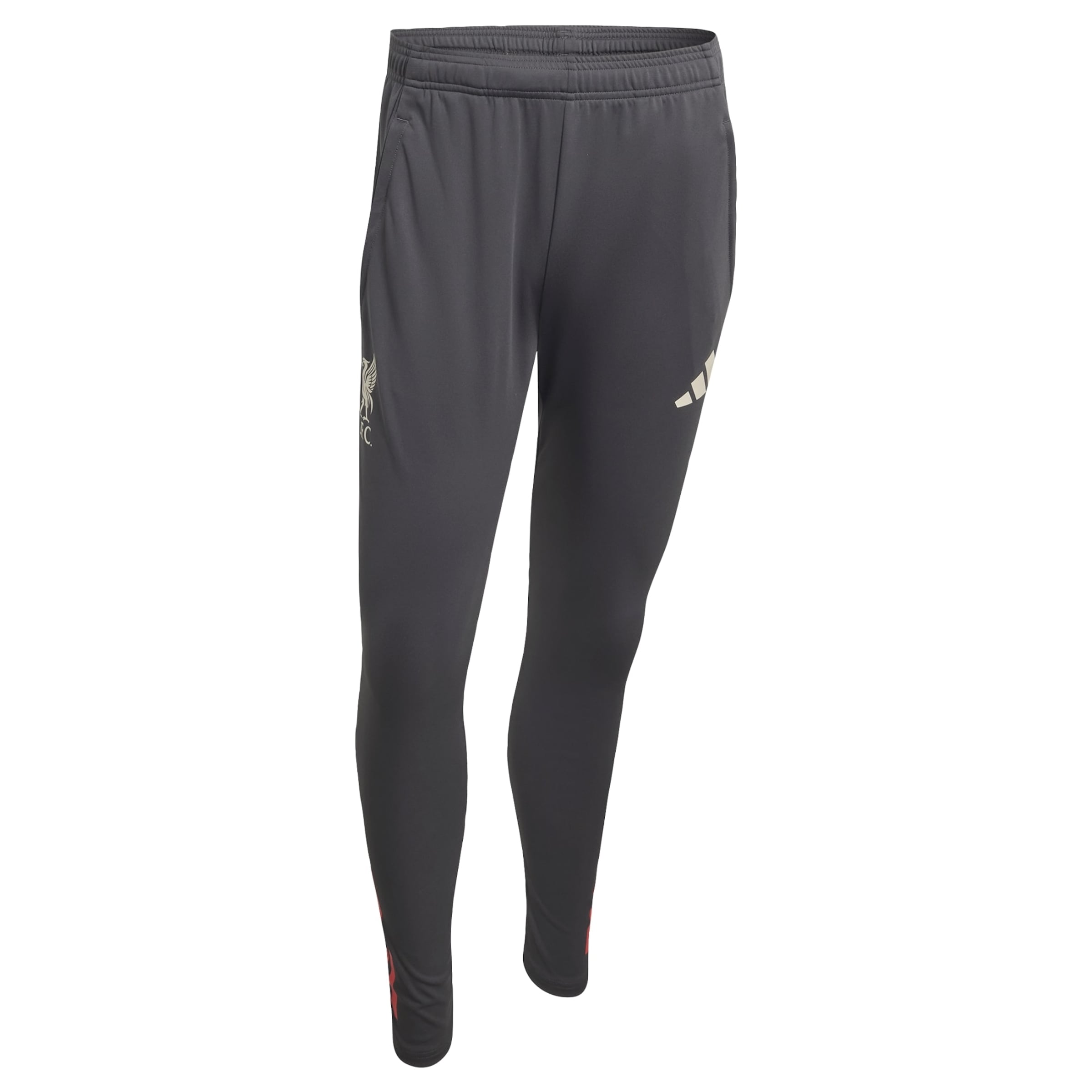 Skinny Pantaloni sportivi 'Liverpool FC Tiro 25 Competition' di ADIDAS PERFORMANCE in grigio: frontale