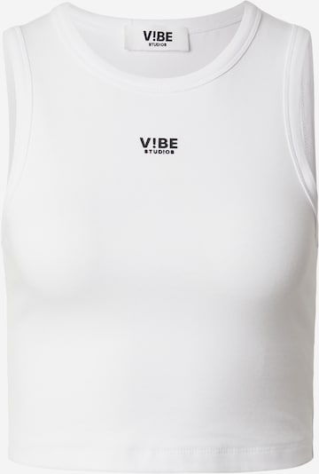 V!BE STUD!OS Haut en noir / blanc, Vue avec produit