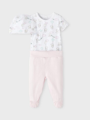 Ensemble de linge 'Patti' NAME IT en rose