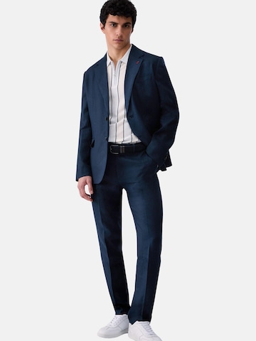 Liu Jo Regular fit Colbert 'LIU JO UOMO GIACCA BLAZER LINO GIACCA' in Blauw