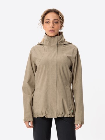 VAUDE Outdoor jacket 'Rosemoor' in Beige: front
