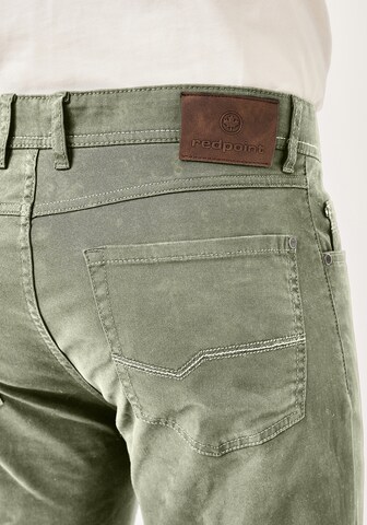 REDPOINT Regular Pants in Green