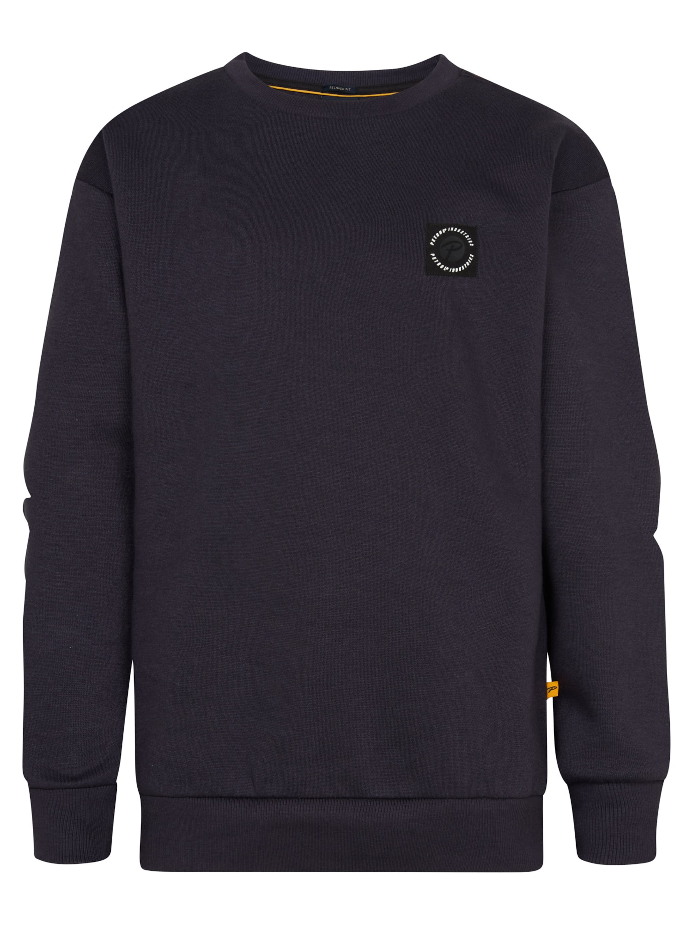 Petrol Industries Sweatshirt 'Adirondack' in Lila: voorkant