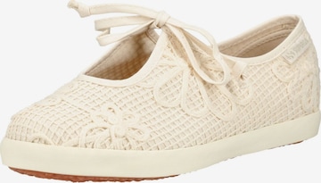 Scarpa stringata di SUPERGA in beige: frontale